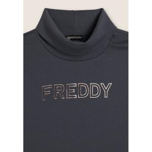 Women's tracksuit with a turn-down collar and studded logo Freddy image-2