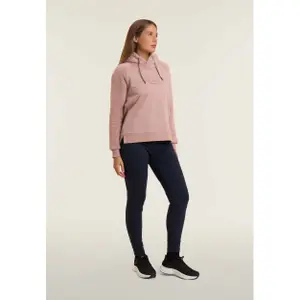 Damen Hoodie mit gekreuzter Kapuze und Sherpa-Ärmeln Freddy image-1