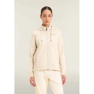 Sweatshirt à capuche zippé à col mantant femme Freddy image-2