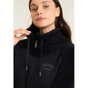 Dames sweatshirts met halve rits en hoge kraag Freddy Sherpa image-4