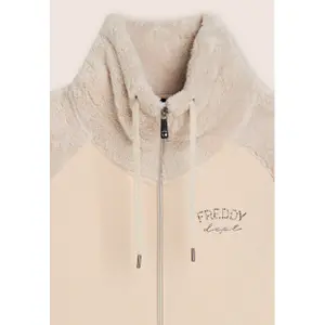 Dames sweatshirts met halve rits en hoge kraag Freddy Sherpa image-2