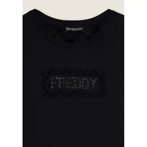 T-shirt med geometriska mönster för kvinnor Freddy image-2