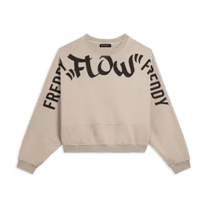 Extra-large Crop-Sweatshirt für Frauen Freddy Maxi Flow image-0