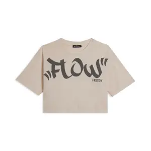 Γυναικείο cropped T-shirt Freddy Flow image-0