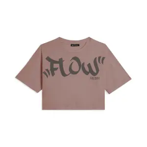 Γυναικείο cropped T-shirt Freddy Flow image-0