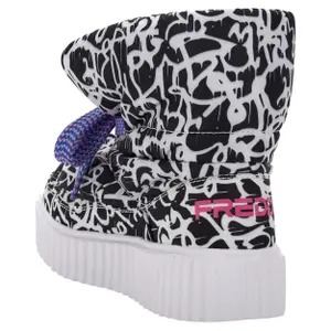 Vrouwen laarsjes met motief en fleece voering Freddy image-2