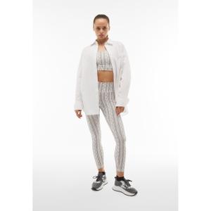 Women's knitted effect photographic print bra Freddy image-2