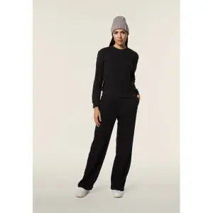 Damen Rundhals Sweatshirt aus Wabenstoff Freddy image-2