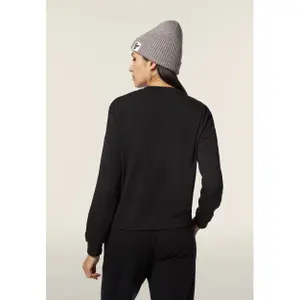 Damen Rundhals Sweatshirt aus Wabenstoff Freddy image-4