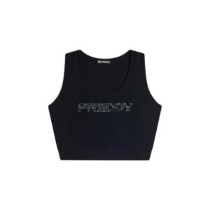 Top sportivo con supporto medio e motivo floreale donna Freddy