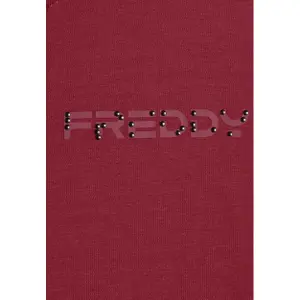 Damen Sweatshirt mit Reißverschluss und Blumenfutter Freddy image-2