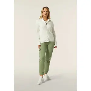 Damen Sweatshirt mit hohem Kragen und Reißverschluss Freddy image-2