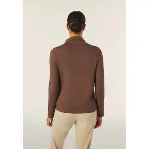 Damen Sweatshirt mit kurzem Reißverschluss und geflochtenen Details an den Seiten Freddy image-4