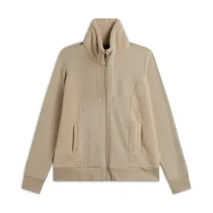 Damen Stehkragen Sweatshirt mit Einsätzen Freddy image-0