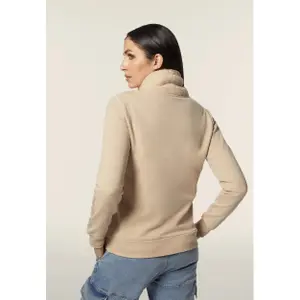 Damen Stehkragen Sweatshirt mit Einsätzen Freddy image-4