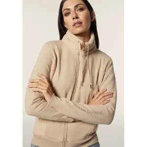 Damen Stehkragen Sweatshirt mit Einsätzen Freddy image-6