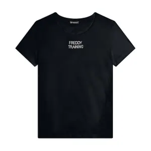Γυναικείο T-shirt με μοτίβο paisley πίσω Freddy image-0