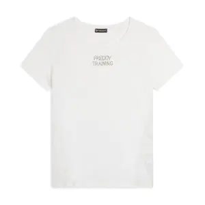 Γυναικείο T-shirt με μοτίβο paisley πίσω Freddy image-0