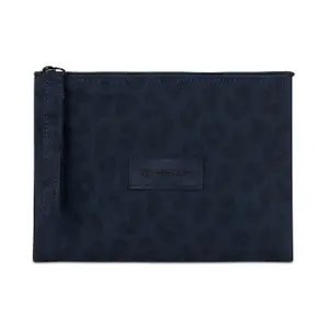 Kosmetiktas med dragkedja och logotyp i polyester för kvinnor Freddy image-4