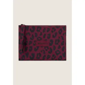 Kosmetiktas med dragkedja och logotyp i polyester för kvinnor Freddy image-1