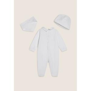 Souprava s overalem, čepičkou a bryndákem pro holčičku Freddy image-1