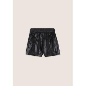 Silver coated fabric shorts for girls Freddy image-1
