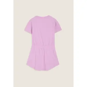 Girls' jersey t-shirt dress with logo Freddy image-1