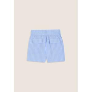 Striped shorts with pockets and logo for girls Freddy image-1