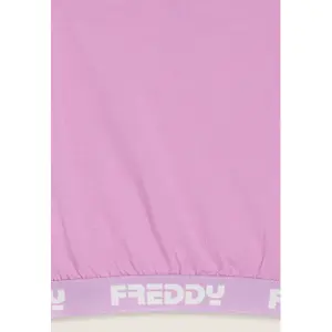 Girls' logo-embellished jacquard elastic vest Freddy image-2