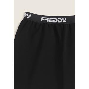 Flared skirt with elastic logo for girls Freddy image-2