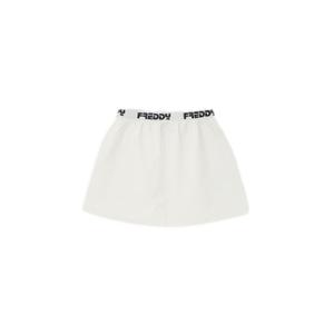 Flared skirt with elastic logo for girls Freddy