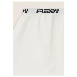 Flared skirt with elastic logo for girls Freddy image-2