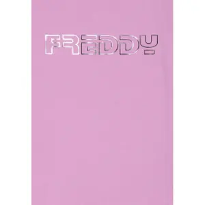 Regular fit T-shirt with girl logo Freddy image-2