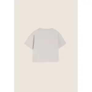 Comfortable spotty piped T-shirt for girls Freddy image-1