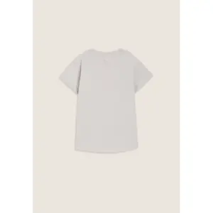 Τακτική μπλούζα T-shirt με λογότυπο από παγιέτες για κορίτσια Freddy image-1