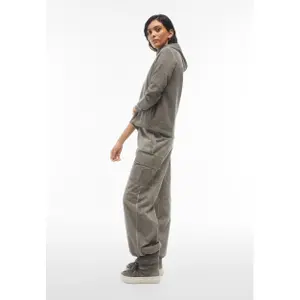 Pantalon cargo en toile teint à froid femme Freddy image-5