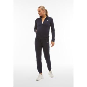 Women's interlock fabric tracksuit with high-neck sweatshirt and zip. Freddy image-3