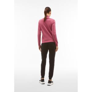 Women's interlock fabric tracksuit with high-neck sweatshirt and zip. Freddy image-4