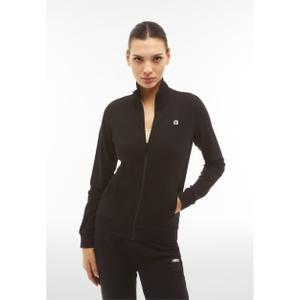 Women's interlock fabric tracksuit with high-neck sweatshirt and zip. Freddy image-2