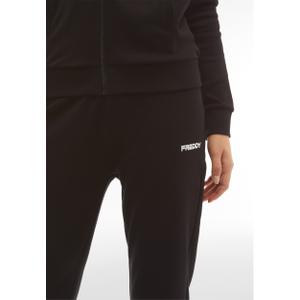 Women's interlock fabric tracksuit with high-neck sweatshirt and zip. Freddy image-6