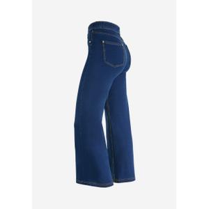 Pantalon taille haute en jersey denim femme Freddy N.O.W.® image-1