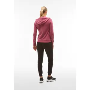 Conjunto de chándal de tejido interlock con sudadera con capucha y cremallera para mujer Freddy image-4