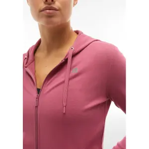 Conjunto de chándal de tejido interlock con sudadera con capucha y cremallera para mujer Freddy image-5