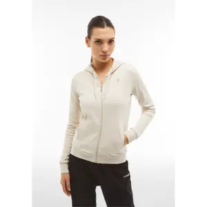 Conjunto de chándal de tejido interlock con sudadera con capucha y cremallera para mujer Freddy image-2