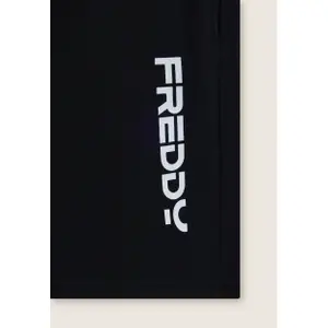 T-shirt από βαμβακερό ύφασμα με μεγάλο λογότυπο Freddy image-2