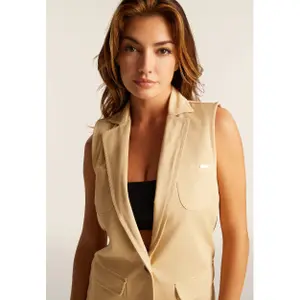 Varm jakke uden ærmer til kvinder Freddy image-4