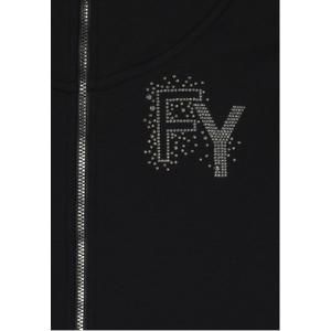 Completo tuta in pile di cotone modal con zip e cappuccio donna Freddy image-2