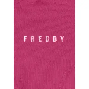 Light zip-up sweatshirt with high collar for women Freddy image-2