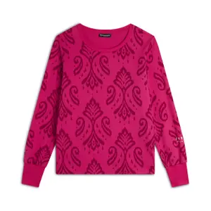 Damski sweter z okrągłym dekoltem z dżerseju Freddy image-0