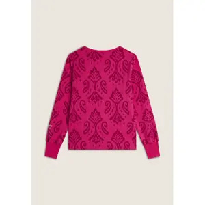 Damski sweter z okrągłym dekoltem z dżerseju Freddy image-1